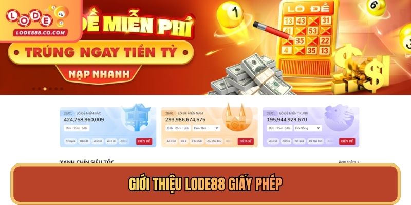 Giới thiệu Lode88 giấy phép